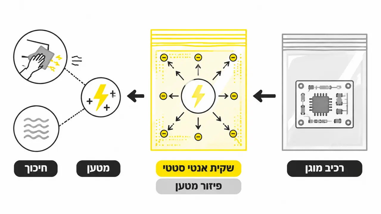אנטי סטטי, מתי בלי זה לא עובד