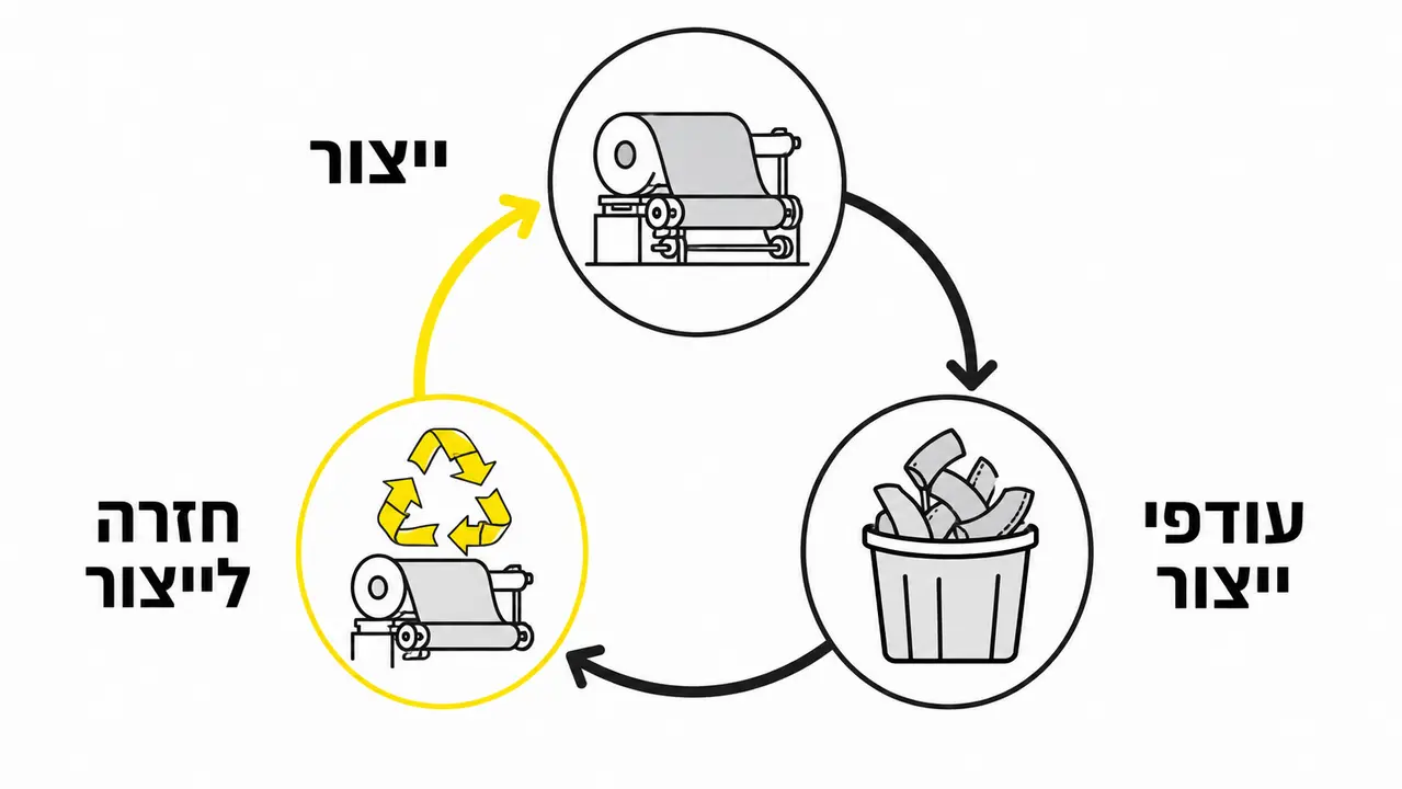 איך המחזור עובד אצלנו במפעל