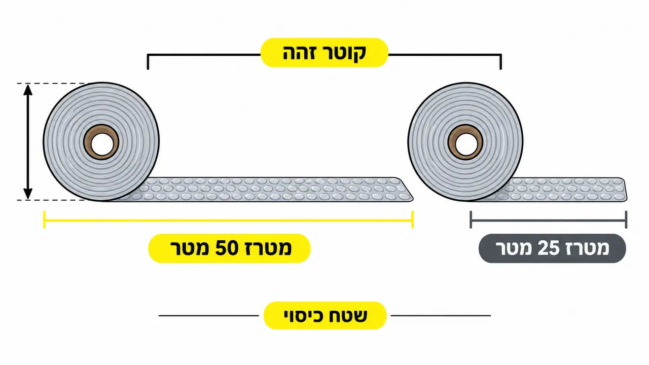 מטרז' גליל כפרמטר החשוב ביותר לחישוב
