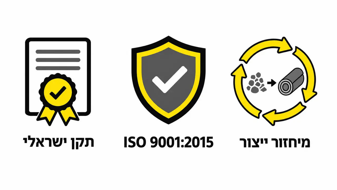 תקנים ואמינות ברכישת מוצרי בידוד
