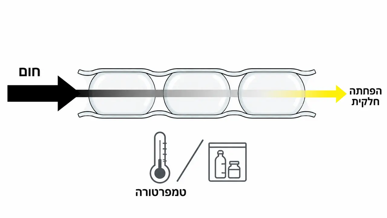 בידוד תרמי, מה שכבת האוויר כן ולא עושה