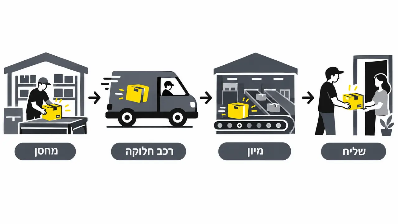 איזה עובי מתאים למשלוחי אונליין עם שליח או מרלו״ג?